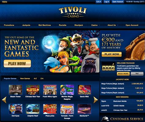 tivoli casino free spins